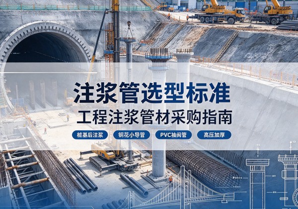 友谊注浆管选型标准